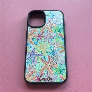 Starfish Pattern iPhone 16 Plus Case - Multicolor